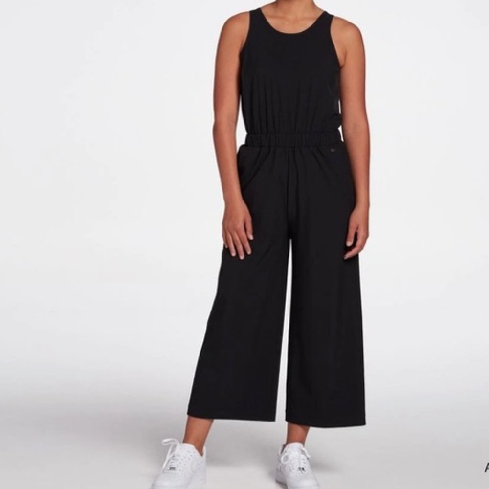 Calia Wideleg Jumpsuit Black M